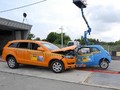 Crashtest: Q7 vs. Fiat 500