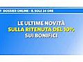 Le ultime novità sulla ritenuta del 10% sui bonifici