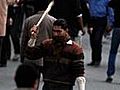 'Cairo Protesters Attacked With Swords'
