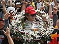 Wheldon wins Indy 500 when leader crashes