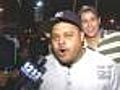 Yankee Fans Celebrate 1st Playoff Victory Of 2007