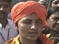 BJP on the defensive over sadhvi link