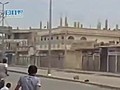 طفل يقصف بدبابة سورية بجمعه ازادي