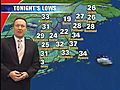 02/26/09: NECN weather forecast,  4pm