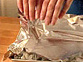 Lining a Pan with Foil