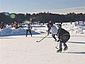 Pond hockey is pure hockey