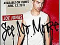 Joe Jonas - See No More (Audio)