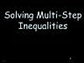 WFW A1 4_4a Multi_Step Inequalities