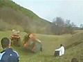 Tractor Climb Gone Wrong