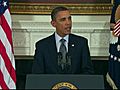 Obama Slams Iran For Protest Crackdown