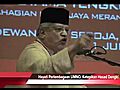 Hayati Perlembagaan UMNO,  Ketepikan Hasad Dengki : Tengku Adnan