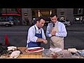 Adam Perry Lang Cooks for Jimmy Kimmel