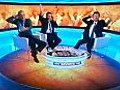 Bob Willis tries his hand at the England Ashes victory sprinkler dance