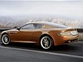 The Aston Martin Virage unveiled at the Geneva Motor Show 2011