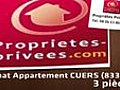 Vente - appartement - CUERS (83390)  - 216 500€