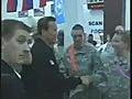 Gov. Schwarzenegger Visits US Troops in Iraq