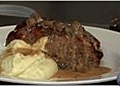 Plating your Home Style Meatloaf