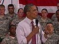 Obama on the road to sell troop withdrawal