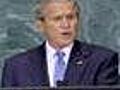 Bush to U.N.: Terrorism Can Never Be Justified