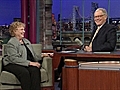 David Letterman - Tea Party’s Pam Stout,  Part 2