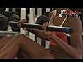 Horizontal Bar Tricep Extension Exercise