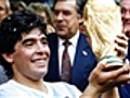Maradona,  el mejor jugador de la historia de los mundiales