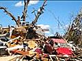 Footage of Damage Caused by Tornado in Tuscaloosa