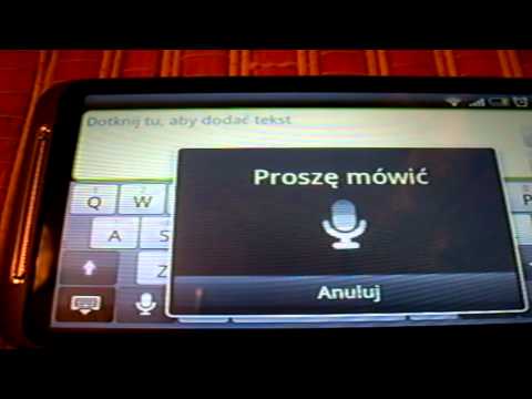 Htc Desire Hd Test Pisania Sms ów Mowa Writing Test Using Speech - Exyi - Ex Videos