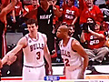 NBA Random Playoff Clips Of The Week: Chris Doing The Turtle Neck Jerk,  Taj Gibson Bodied Miami Heat, Kobe Bryant Giving The Middle Finger To The Ref? &amp; Rondo Gettin Violated!