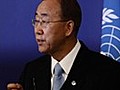 Ban-ki Moon calls for Libya cease fire