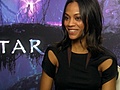 In Character With - Zoë Saldana As Neytiri in 