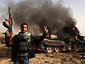 LIBYA: Libyan rebels oust Gaddafi forces from key towns