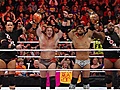 WWE Monday Night Raw - Santino Marella & Vladimir Kozlov Vs. WWE Tag Team Champions Justin Gabriel & Heath Slater