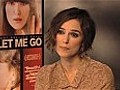 Keira Knightly: Never Let Me Go v Pirates of the Caribbean