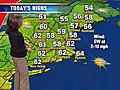 10/02/09: NECN weather forecast,  9am