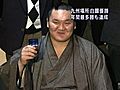 大相撲九州場所14日目　横綱・白鵬、2場所ぶり12度目の優勝　年間最多85勝の新記録達成