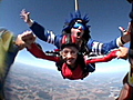 Four generations of skydivers