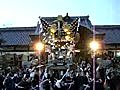 住吉神社　北条節句祭　本宮　本町　拝殿前　屋台差し上げ　その２