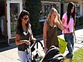 Kourtney Kardashian de compras en Malibú