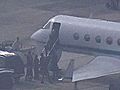 Raw Video: Giffords Leaves for Shuttle Launch