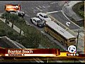 Driver arrested after school bus hit-and-run crash in Boynton Beach (NewsChannel 5)