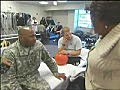 Oprah Visits Army Sgts. Jay Holsey & Juan Roldan