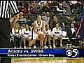 Women's BBall - UWGB vs Arizona