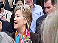 Hillary Clinton stops in Abington