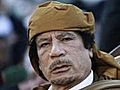 Gaddafi blames foreign influence for unrest