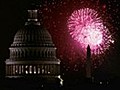 Fireworks light up the National Mall