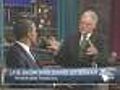 Laughs,  Serious Note On Letterman With Obama