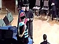 Graduate Loses Balance