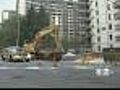 Garage Collapse Clean-Up Keeps Residents Away