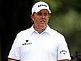 Mickelson slips in third round